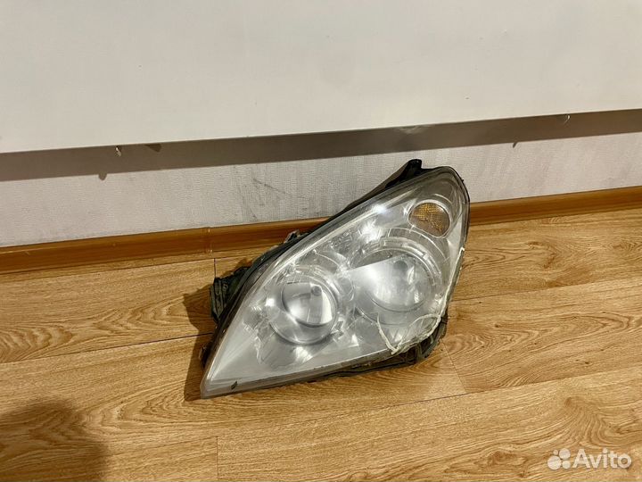 Фара передняя левая opel astra h