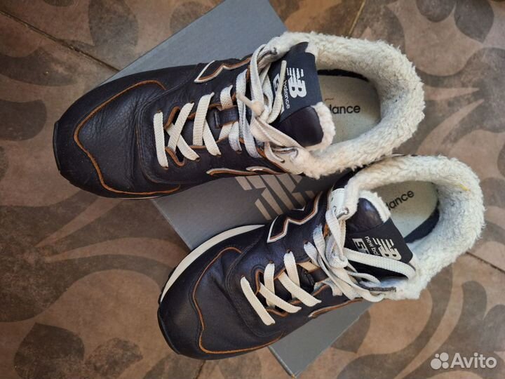 Кроссовки New balance 574 кожа 26,5 см