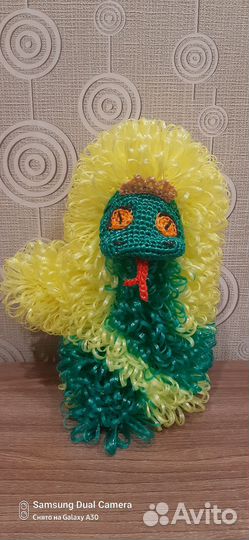Мочалка-игрушка.