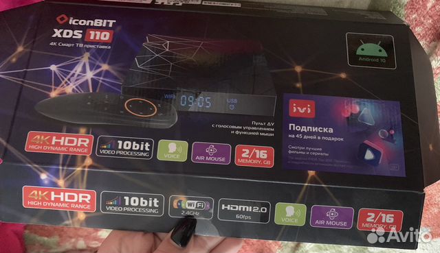 Icobit XDS 110 4G смарт тв приставка прошита