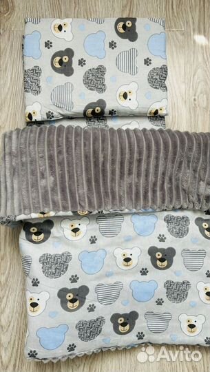 Комплект в коляску(подушка матрас одеяло)