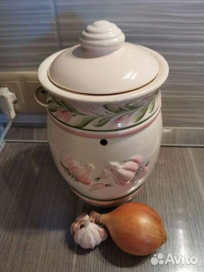 Контейнер для хранения чеснока/лука. СССР