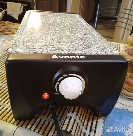 Барбекю гриль с гранитной плитой