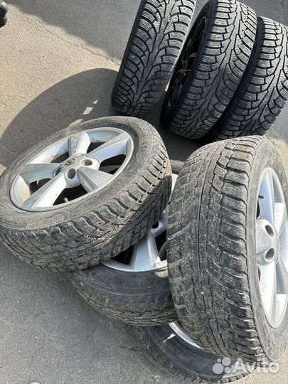 Колеса на nissan qashqai r17 215/60
