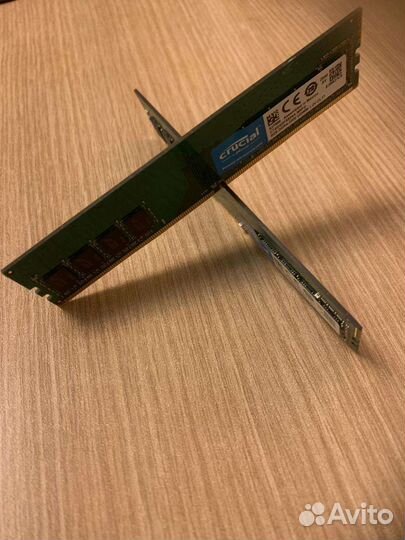 Оперативная память ddr4 4gbx2