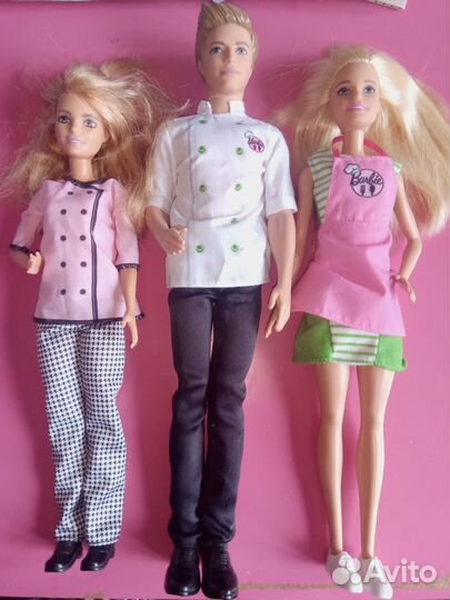 Кен и Барби, серия повар, Mattel