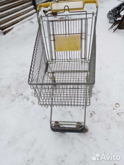 Тележка покупательская бу