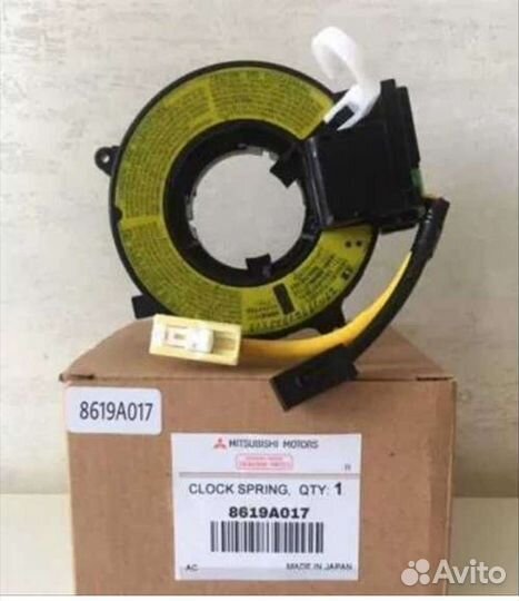 Шлейф подрулевой (улитка) Mitsubishi Pajero 4