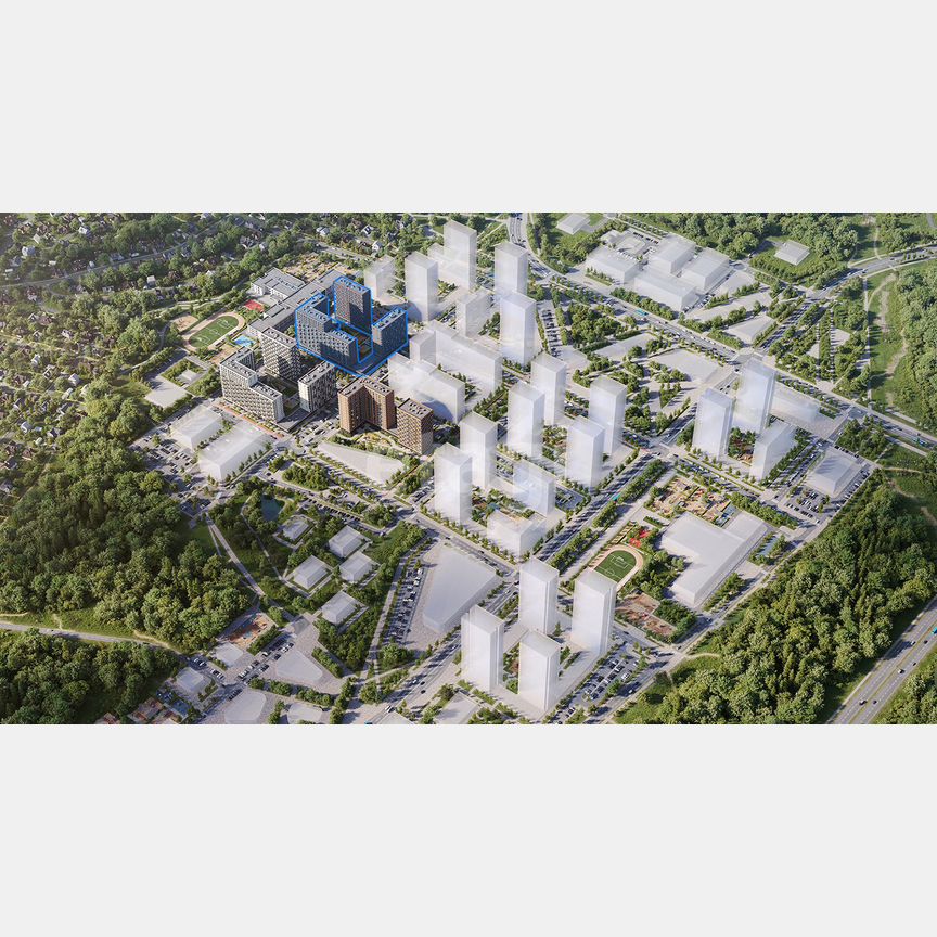 1-к. квартира, 32,3 м², 12/17 эт.