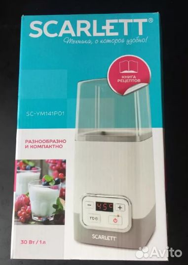 Новая йогуртница scarlett