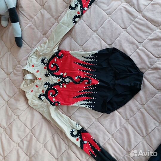 Купальник для спортивной аэробики рост 128 140