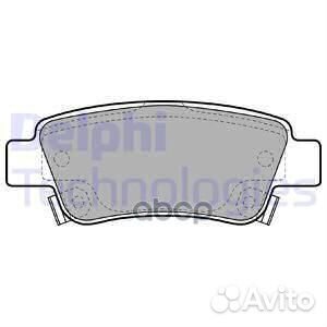 LP2047 колодки дисковые з Honda CR-V 2.0/2.4/2