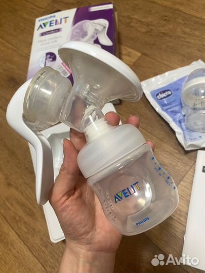 Новый молокоотсос Philips Avent Comfort