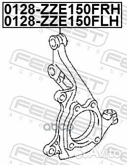 Кулак поворотный перед прав 0128ZZE150FRH F
