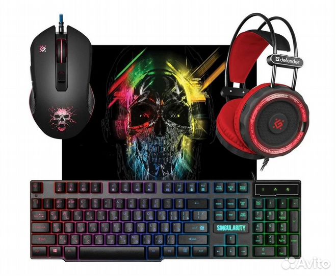 Игровой набор 4 в 1 Defender Singularity MKP-118