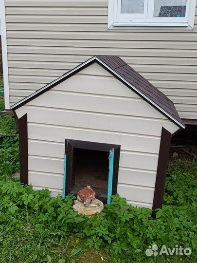 Будка для собаки утепленная