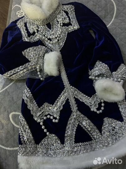 Костюм снегурочки детский