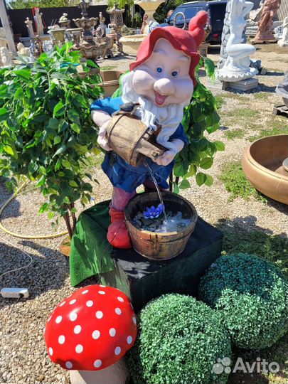 Фонтан бетонный 