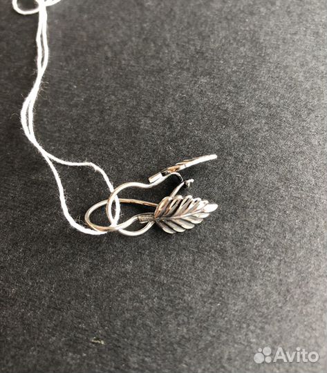 Серебряные серьги