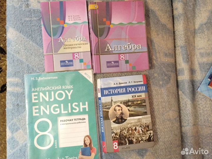 Учебники рабочие тетради дидактические материалы 8