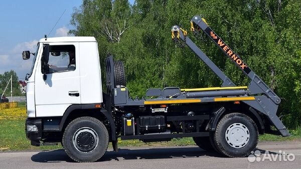 Бункеровоз wernox на шасси маз 555025-551-000, г/п