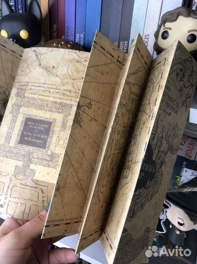 Карта мародёров Гарри Поттер