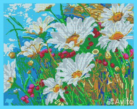 Схема на атласе для вышивания бисером «Вышивочка»