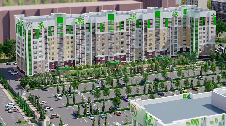 3-к. квартира, 106,7 м², 7/10 эт.