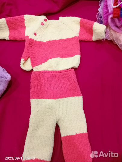 Детские вещи пакетом для девочек 74 80