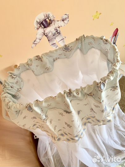 Бортики и Балдахин в кроватку