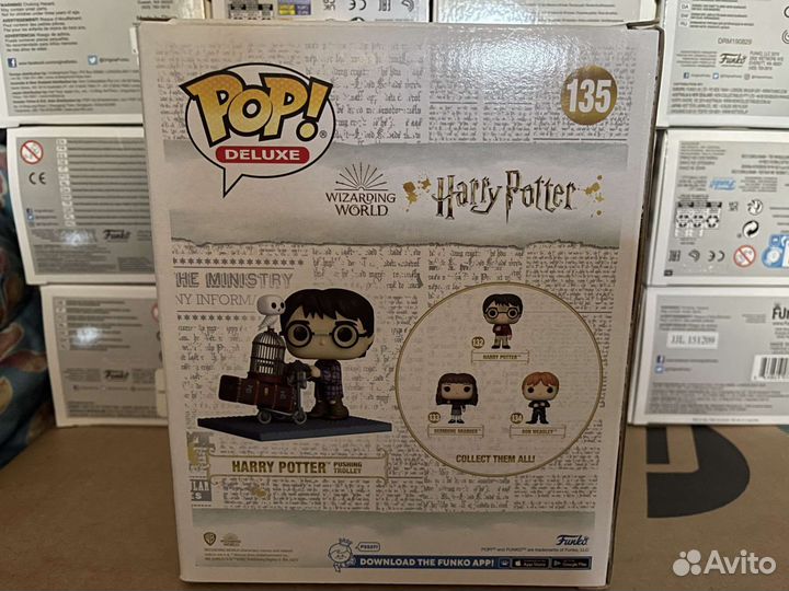 Harry Potter pushing trolley 135. Funko Pop