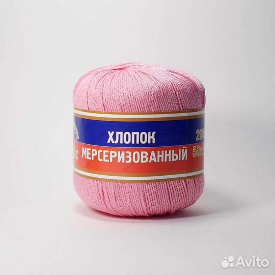 Пряжа Хлопок Мерсеризованный Камтекс