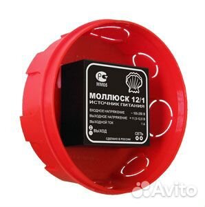 Источник питания Моллюск 12/1, Вых: 12В, 1А