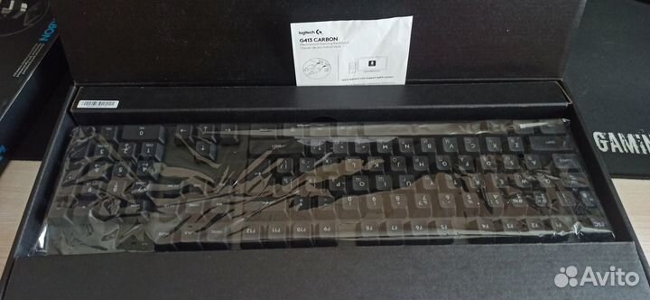 Клавиатура Logitech g413 carbon