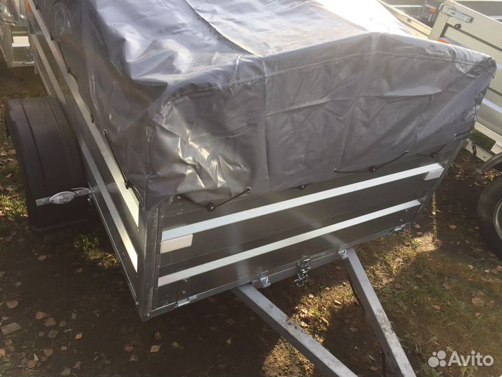 Прицеп титан 2200-1250мм с тентом в Костроме