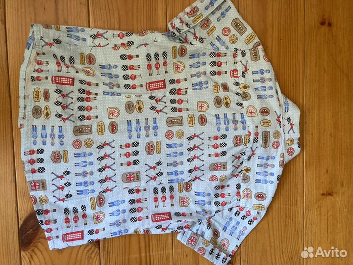 Рубашка праздничная с бабочкой р-р 110-116