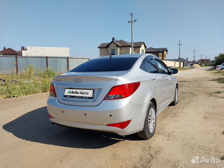 Hyundai Solaris 1.4 AT, 2016, 126 146 км