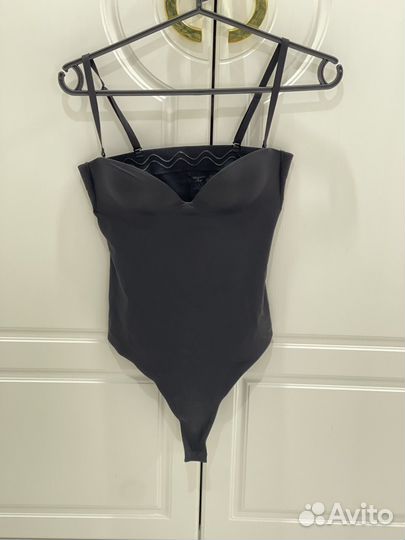 Боди женское черное