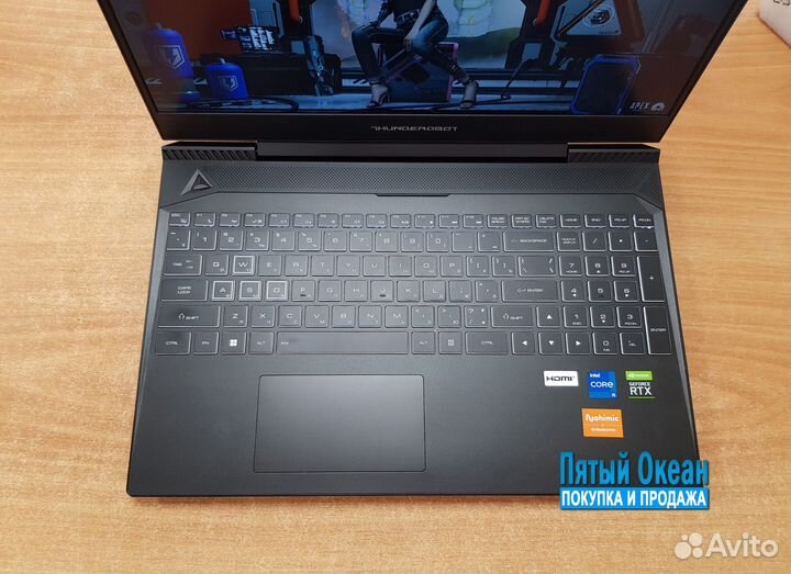 Игровой ноутбук 144Hz, Core i5 12450H, RTX 3050