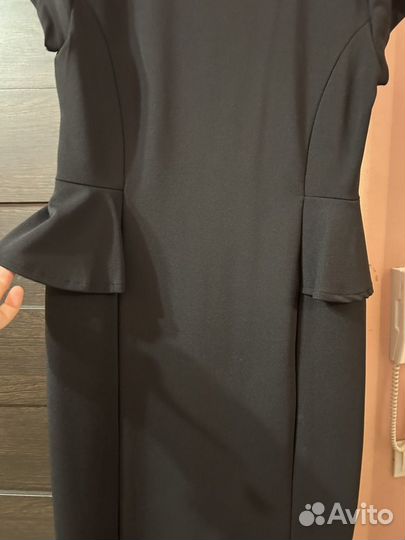Платье женское деловое черное