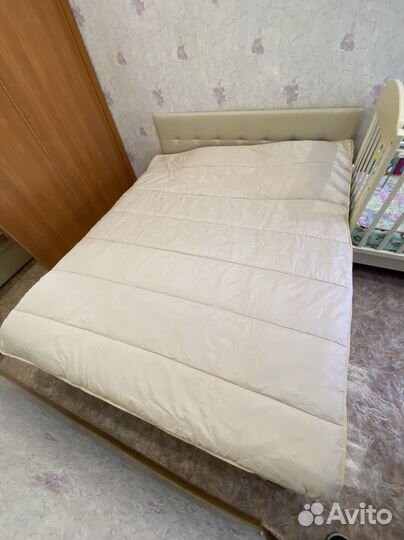 Одеяло шерстяное двуспальное