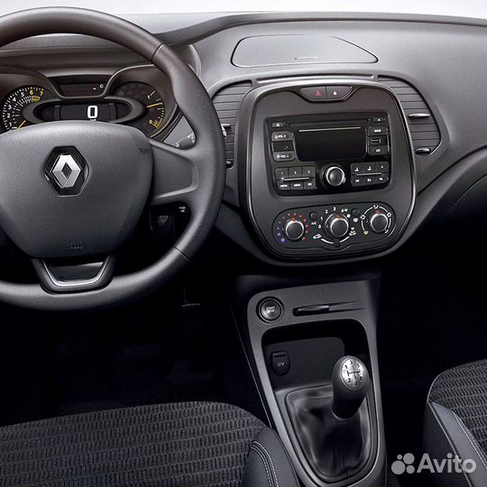 Переходная рамка 2DIN Renault Kaptur, Duster