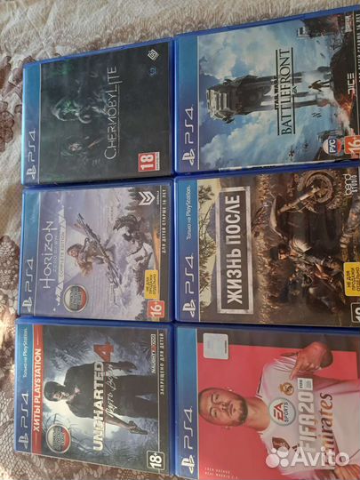 Диски Playstation 3, Playstation 4