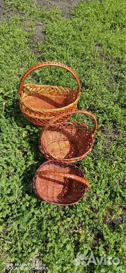 Плетеные корзинки
