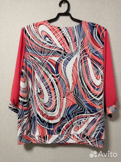 Блуза, размер 60-62