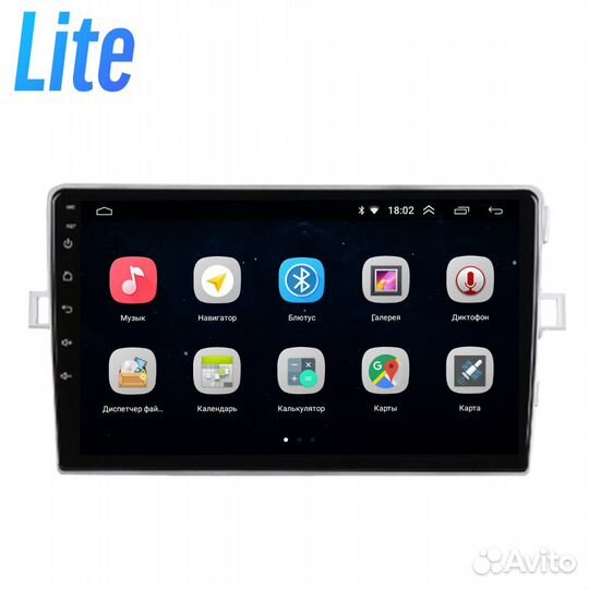 Магнитола Parafar Toyota Verso 2009-11 Android