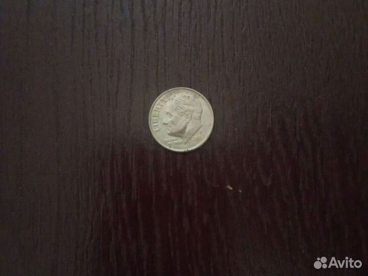 Монета Либерти 2001г состояние хорошее