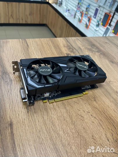 Видеокарта KFA2 GeForce GTX 1650 EX 1-Click OC 4GB