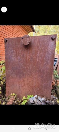 Бак для воды металлический