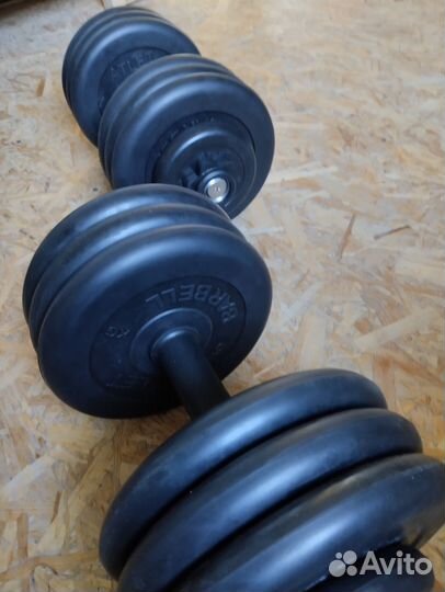 Гантели разборные